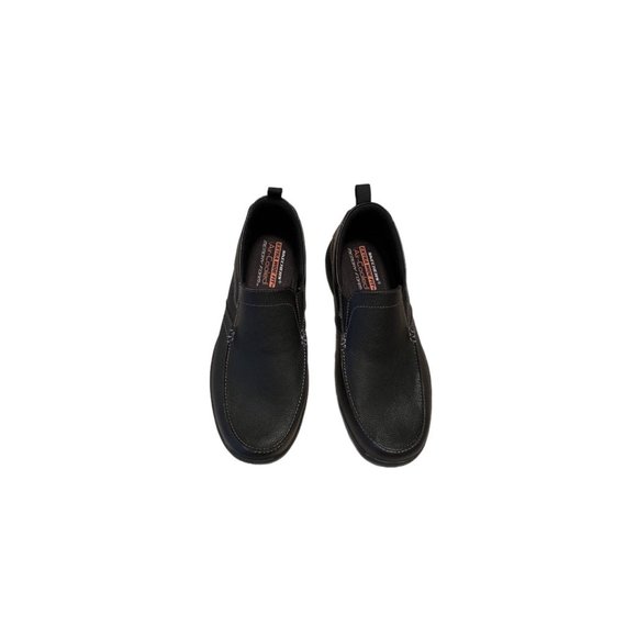 Skechers  Mens Size 9 Extra Wide Black Slip On Shoes Loafers main image 4